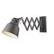 Homeroots 13.75 x 12.25 x 50 in. Plexus 1-Light Gray Sconce 398795 - alternate 1
